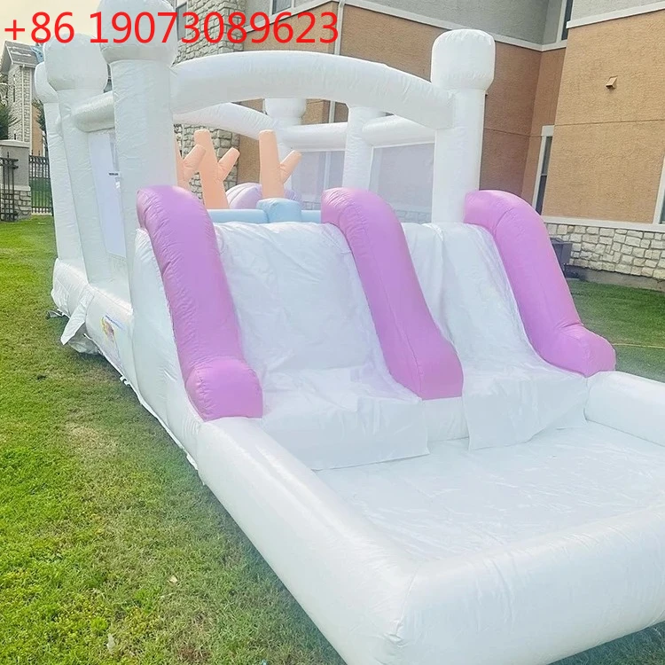 

Inflatable Splash Pool Backyard Outdoor Water Slide Water Play Equipment
