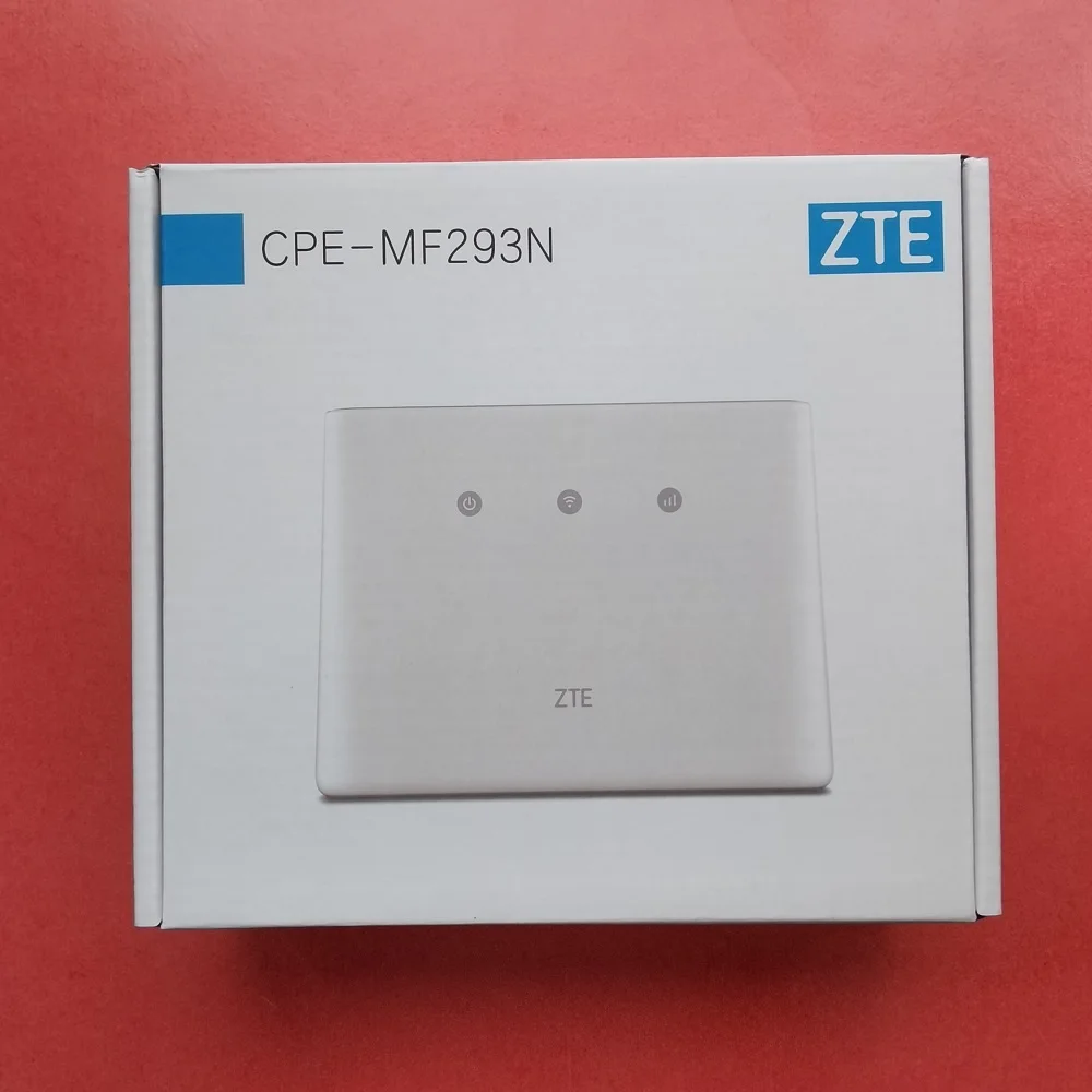 Unlocked ZTE MF293N 4G LTE CAT4 Router WIFI 150Mbps supported 32 users