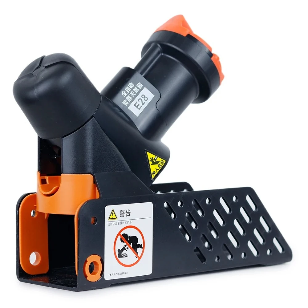 E28 CO2 Cylinders Rodent Killing Machine Portable Auto Reset Multi-catch Non-Toxic Mouse&Rat Trap with Stand