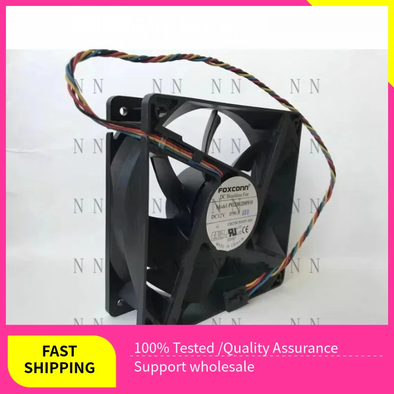 

QGG NEW FOR FOXCONN 12CM 12V 0.90A PV123812DSPF 01 Cooling fan