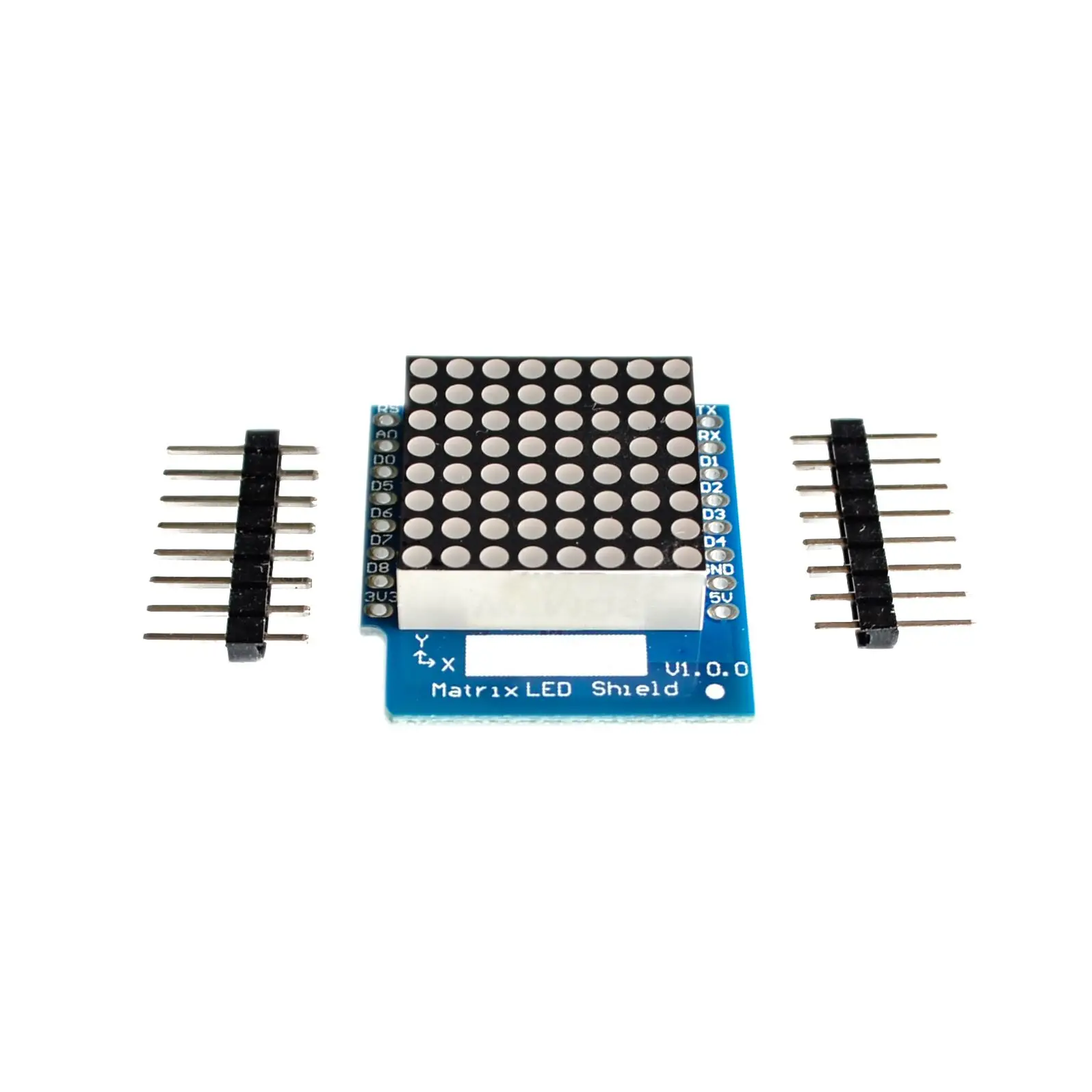 Protetor LED Matrix V1.0.0 para WEMOS D1 mini