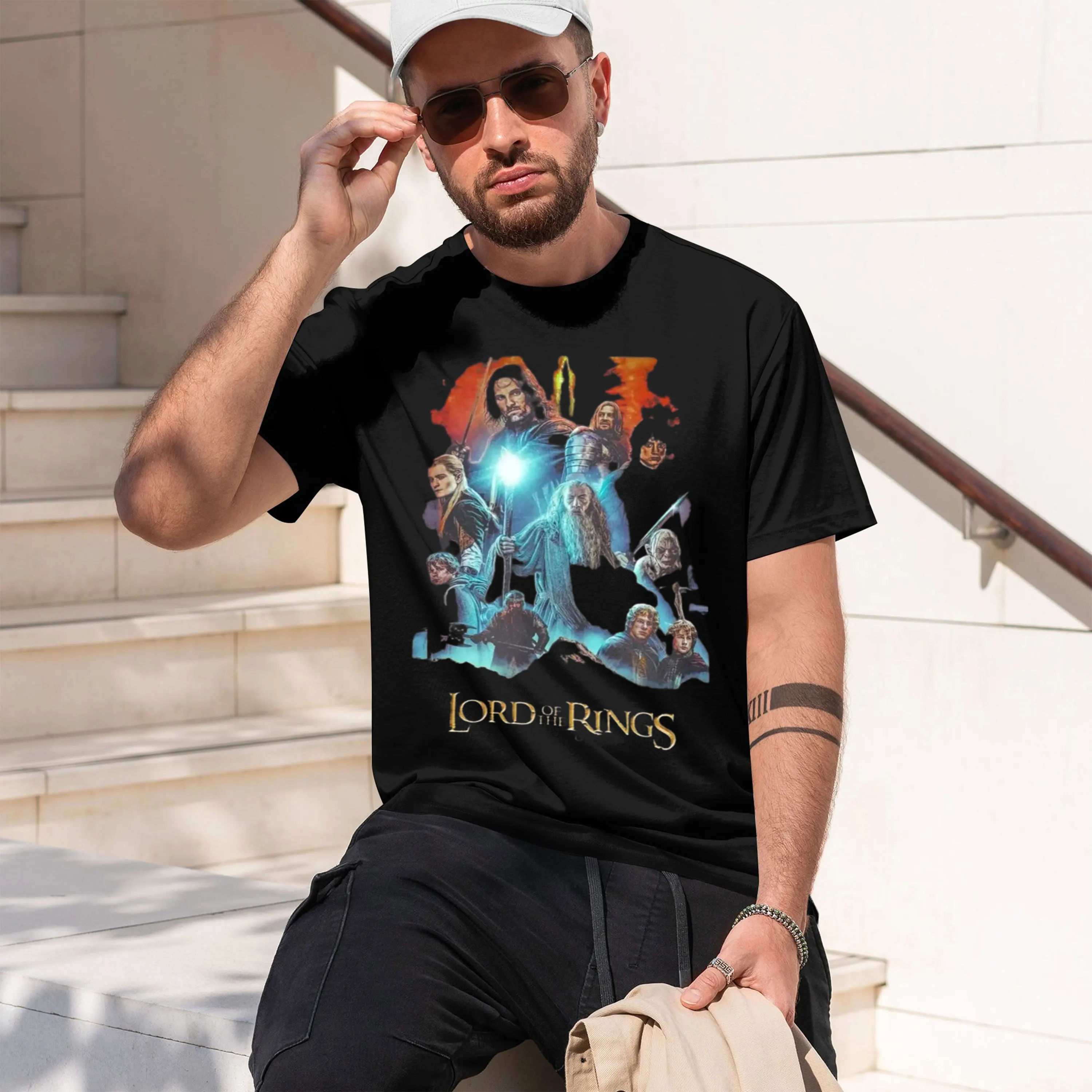 The the s - Homage Vintage Men's T-Shirt Unisex O-Ne 100% Short Sve Y2k d ular Tee 2026 New Model Men’s Short-sleeve crewneck T-
