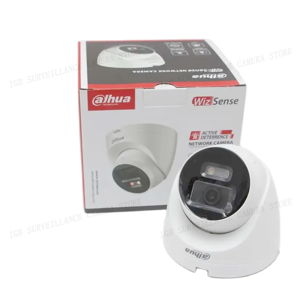 Imagem -03 - Câmera ip p Cor Cheia Smart Luz Dupla Dispositivo Ativo Rede Wizsense Poe ip Áudio de Vias sd Dahua-ipc-hdw2549t-s-pv