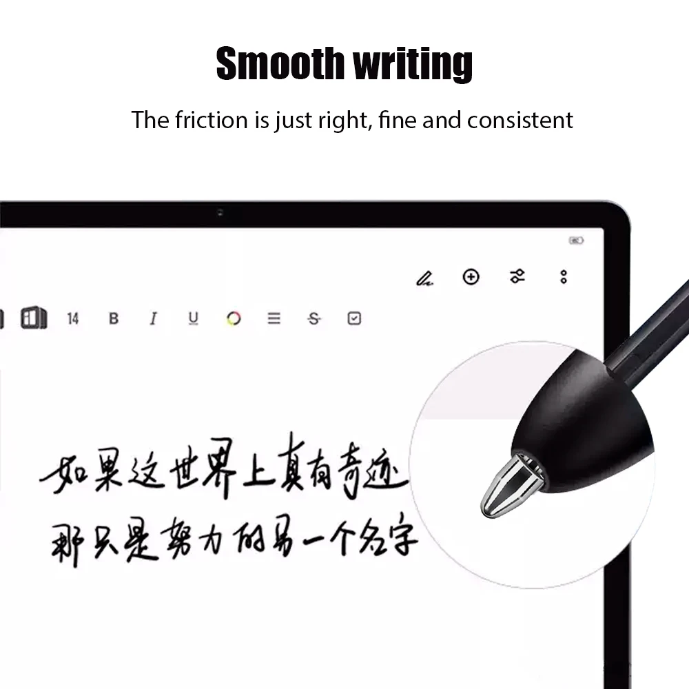Tytanowe Końcówki Pióra Zamienne do Samsung Galaxy Tab S9/S9FE+/S9 Ultra/S8/S8+/S8 Ultra/S7/S7 FE/S6/S6 Lite