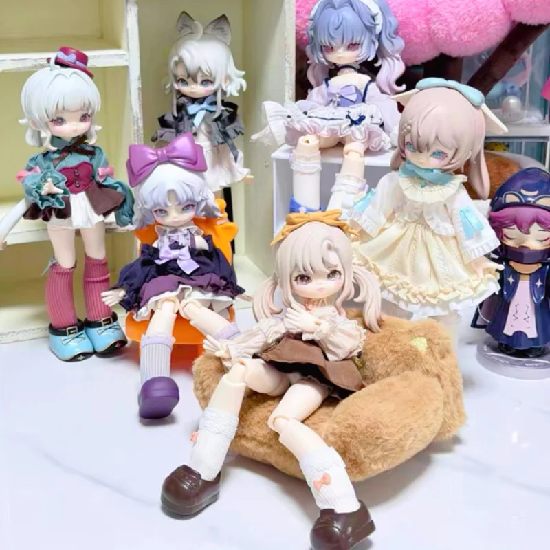 

Новая коллекционная аниме-кукла-сюрприз Misya Museum Of The Weird Series 1/8 BJD, шарнирная, подвижная, в слепой коробке, подарок-игрушка