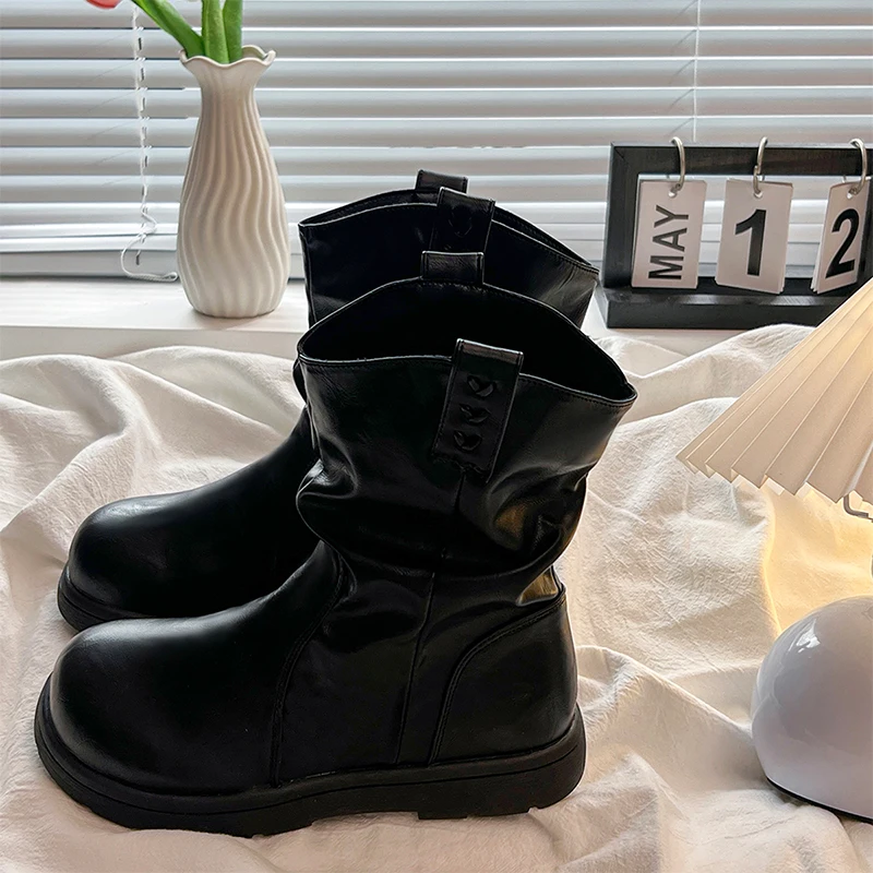 Women Fur Ankle Boots Flats Sport Shoes Winter Short Plush Snow Boots 2025 Trend Sneaker Casaul Chelsea Boots Walking Zapatos