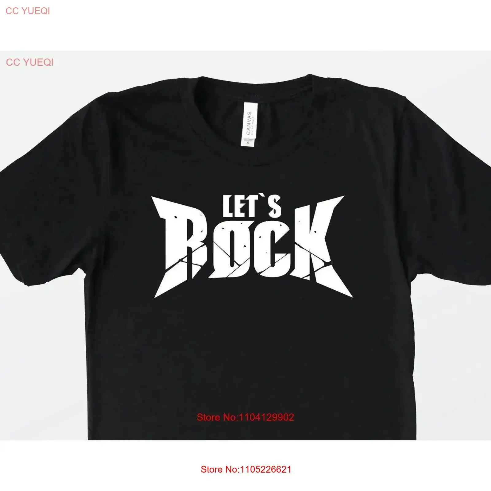 Let's Rock T Shirt Guilty Gear For Fighting Game Player Anime Video Arcade Invite Hell Strive vintage Washed homme