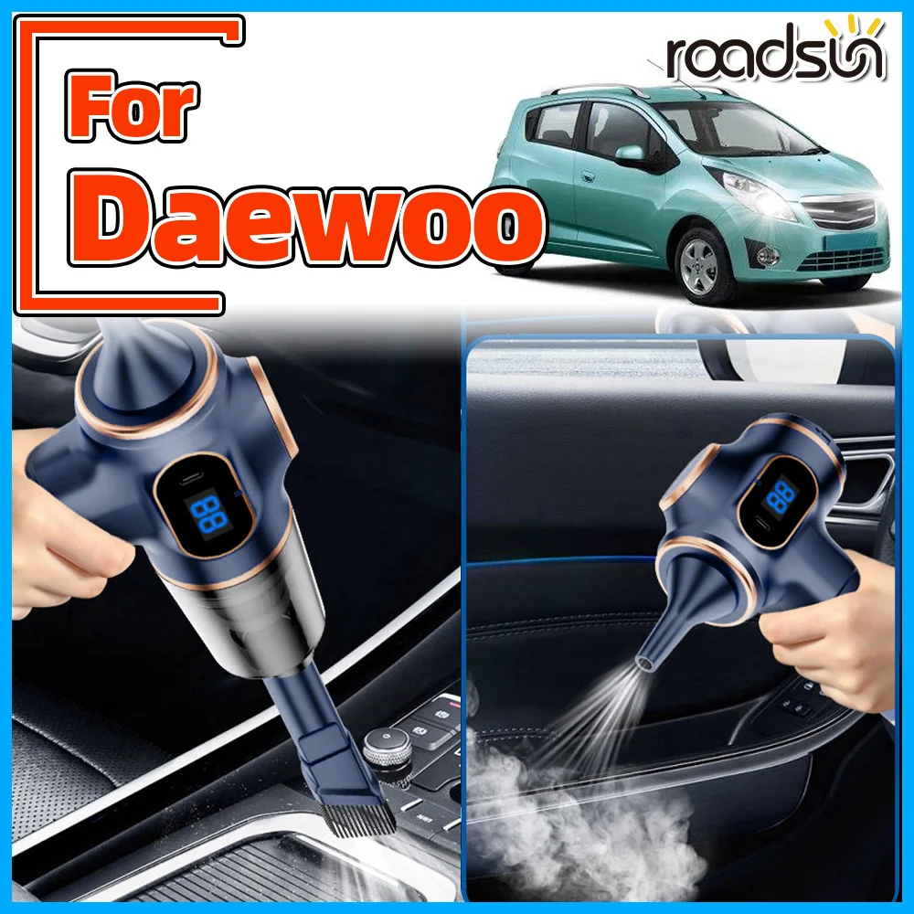 95000PA High Power Handheld Vacuum Cleaner Blower For Daewoo Rexton Matiz M100 M150 M200 M300Lacetti Premiere Musso FJ FSO Lanos