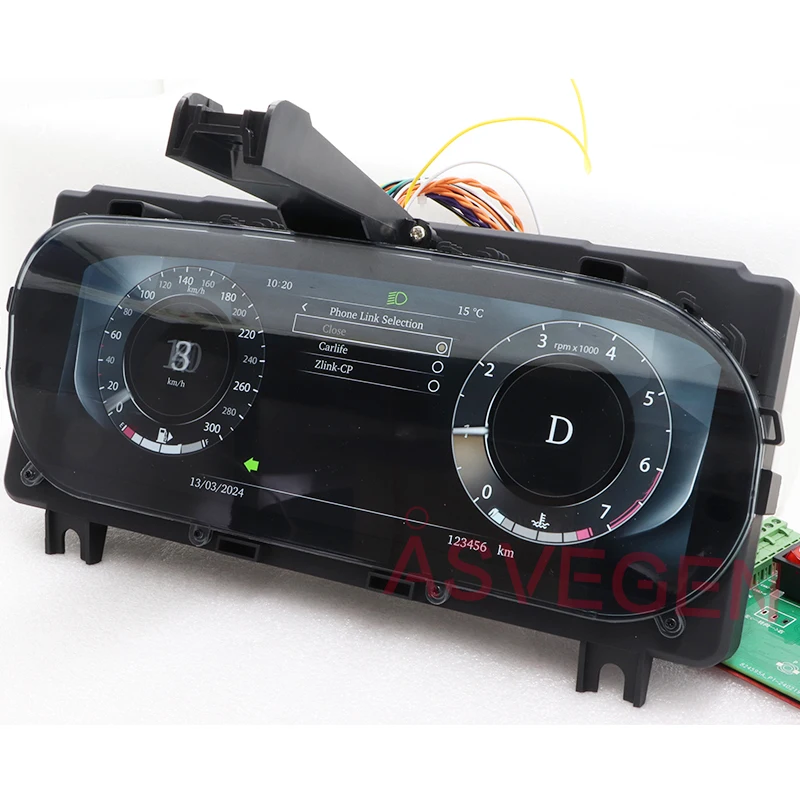 Car Digital Cluster For Land Range Rover Evoque L538 2012 - 2018 Dashboard Virtual Instrument Panel  LCD Screen