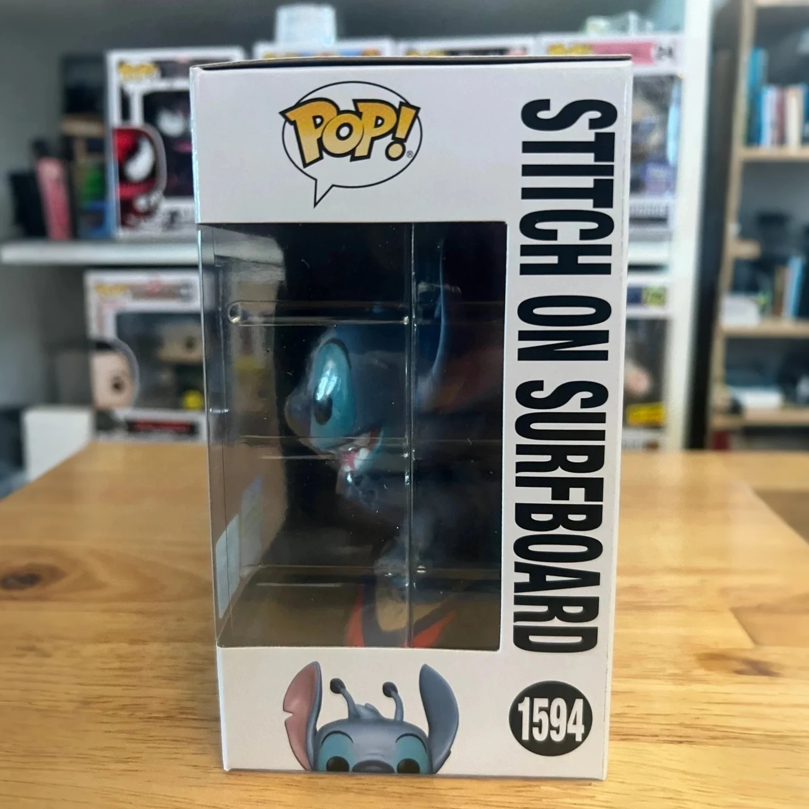 Disney Lilo & Stitch Anime Figure Stitch on Surfboard 1594 FUNKO POP 4.5inchs Vinyl Figure Collectible Limited Edition Toy Gift - Image 4