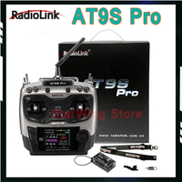 Radiolink AT9S Pro TX 10/12CH RC Radio Controller RC Transmitter with R9DS RX 2.4G receiver for Racing Drone