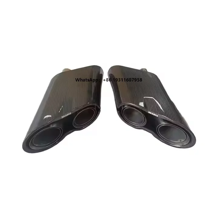 

For AMG W464 W463 G550 G500 Bra Bus Rocket Style Edition Tips with Tape Lights Luminous Exhaust