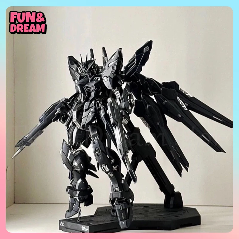 XUNXIN KO MGEX 1/100 Strike Freedom Midnight Black Action Figure PIANXIN MGEX Model Kit Assembly Children Toys Birthday Gift