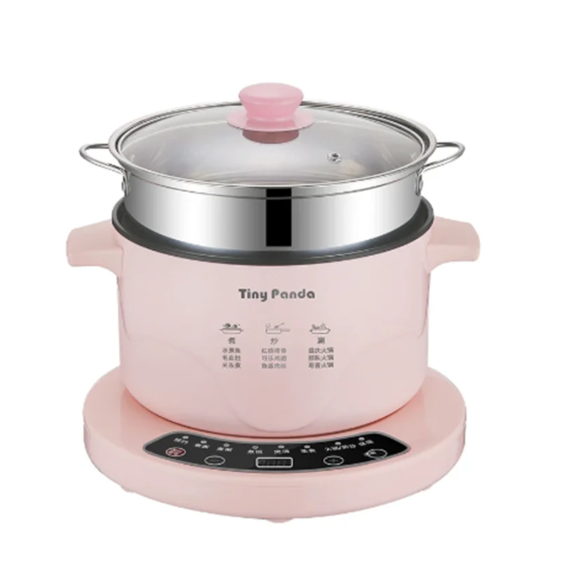 2.6L Electric Multi Cookers Heating Pan Stew Household Cooking Pot Hotpot Noodles Eggs Soup Steamer Rice Cooker