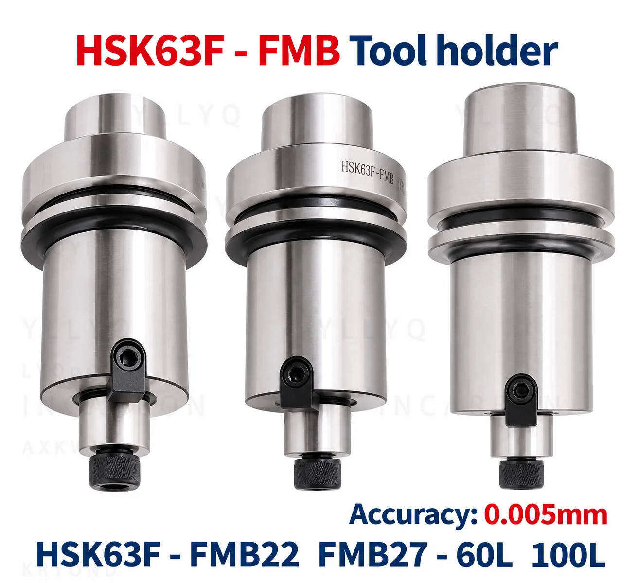 HSK63 HSK63F FMB22 FMB27 Face Mill Arbor Tool Holder 60 100L CNC Milling Cutter Holder for BAP400R EMR MFWN900