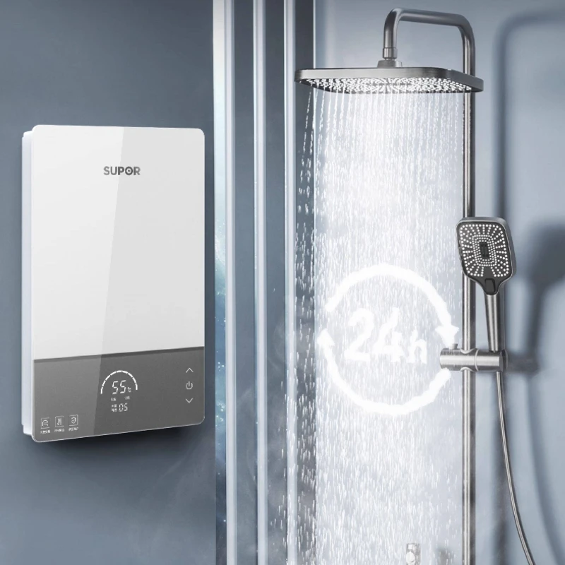 

Instant Electric Water Heater Household Small Variable Frequency Constant Temperature Fast Heating for Bathroom Shower