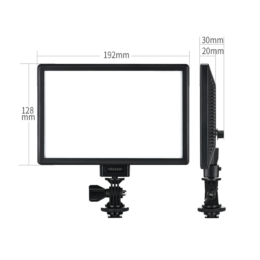 Viltrox L116T Ultra Thin Bi-Color LED Video Light Panel 3300-5600K Dimmable 15W Fill Lighting for DSLR Camera DV Camcorder