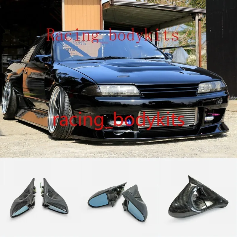 

For Nissan Skyline (LHD) GTR R32 Side Rearview Mirrors Carbon Fiber Rear View car BodyKits
