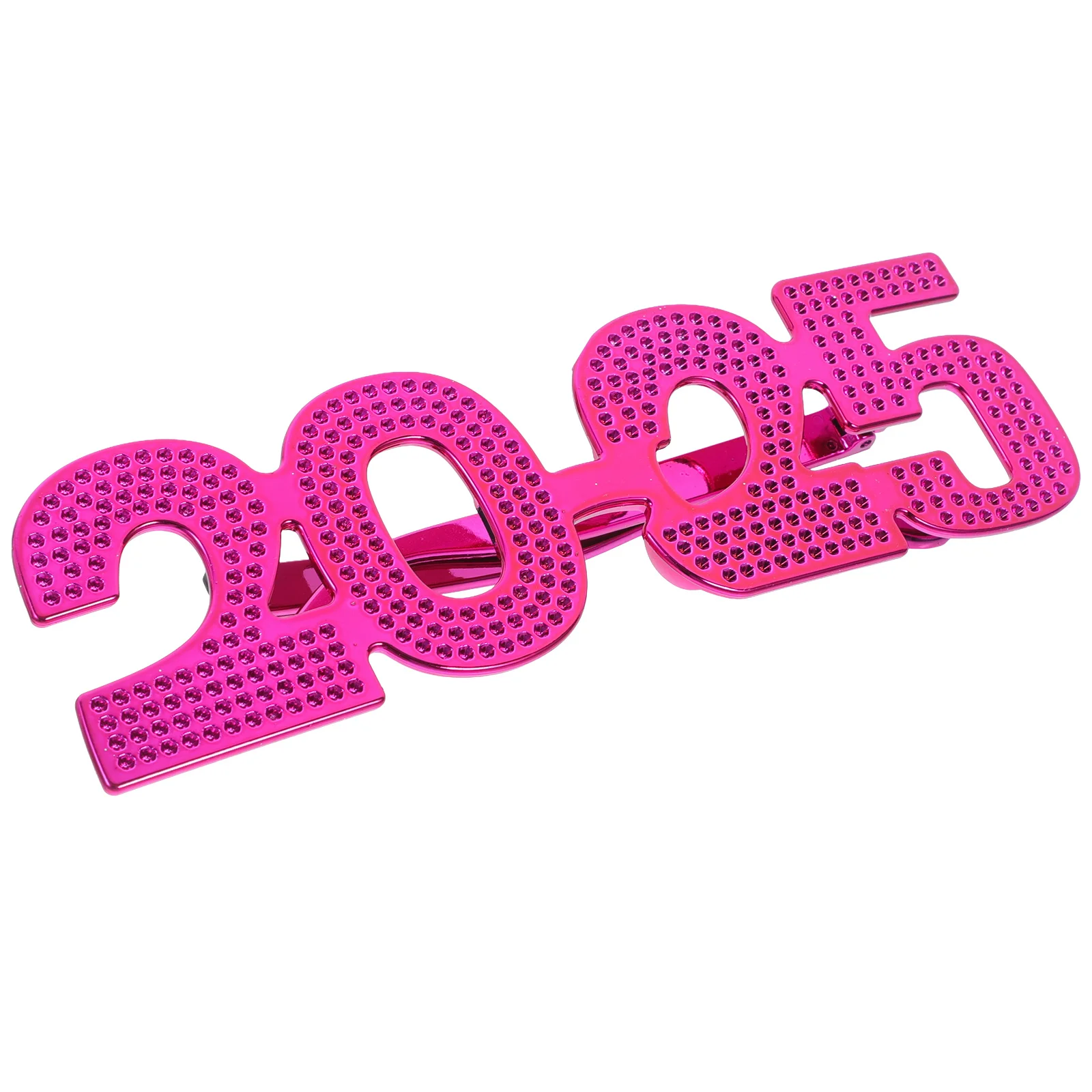 

New Year Party Glasses Decorative 2025 Eyewear Plastic Lightweight Party Eyeglass Props Festival Supplies 2025 Eyeglasses