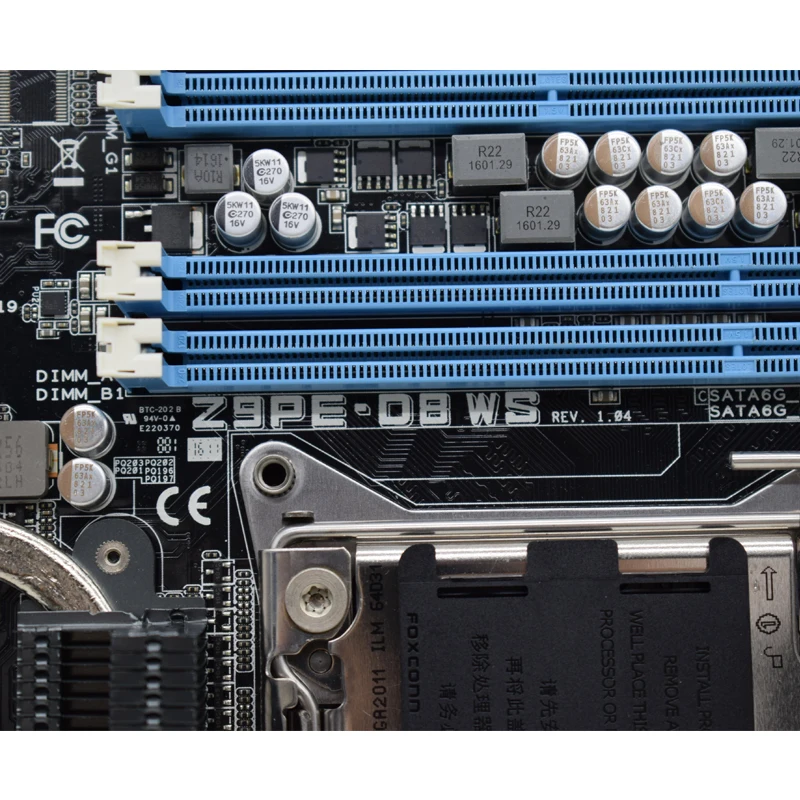 لوحة آسوس سيرفر ، لوحة آسوس ، WS ، LGA Intel C602 ، dddr3 ، 7 × PCI-E X16 ، دعم EEB ، معالج زيون