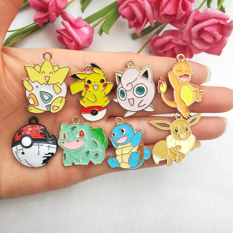 

10PCS Cute Animal Making Enamel Color Animated Cartoon Pendant DIY Jewelry Necklace Earrings Bracelet Jewelry Earring Charms