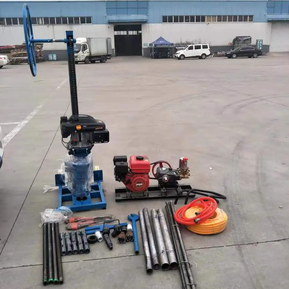جهاز حفر صغير بطول 30 مترًا لاختبار التربة أو الصخور الناعمة