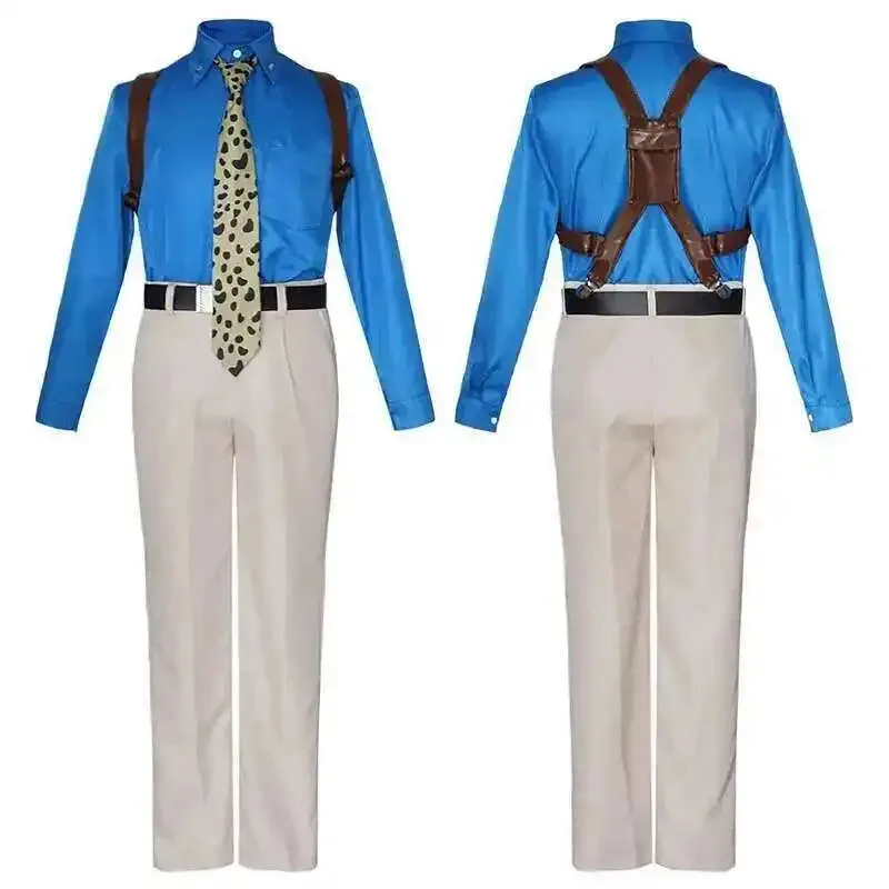 تشمل أزياء تنكرية على شكل قميص وسراويل ربطة عنق زي نانامين للهالوين ملابس أنيمي كوميك كون كينتو نانامي sk;m1 #3