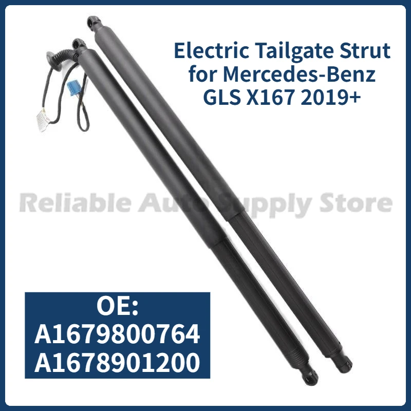 

1 Pair of Electric Tailgate Strut for Mercedes-Benz GLS X167 2019+ A1679800764 A1678901200