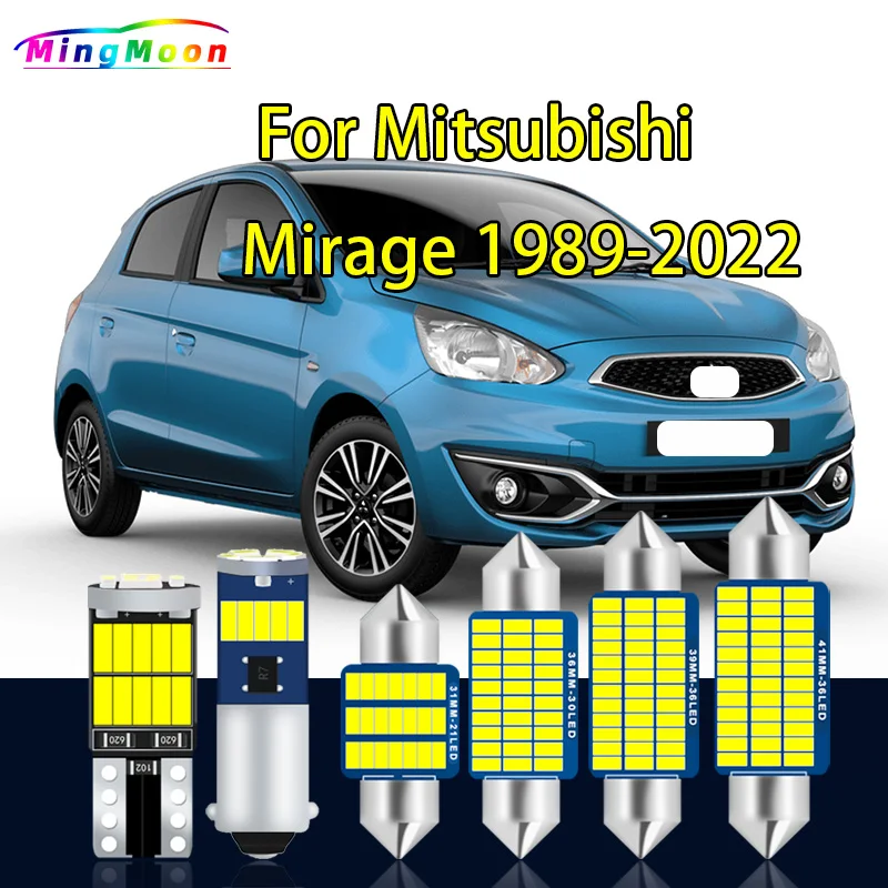 Автомобильные светодиодные лампы Canbus для Mitsubishi Mirage 1989-2016 2017 2018 2019 2020 2021