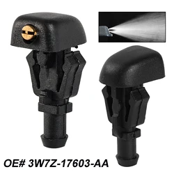 2Pcs/Set Front Windscreen Wiper Washer Spray Jet Nozzle For Ford Crown Victoria Econoline F-150 Taurus X Freestyle 500 Territory