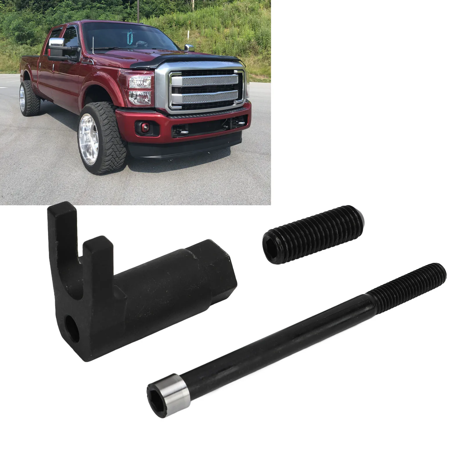 

Инструмент для снятия топливной форсунки 3418, замена съемника форсунки двигателя для Ford 6.7L Powerstroke Diesel F-450 F-550 2011-2018 гг.