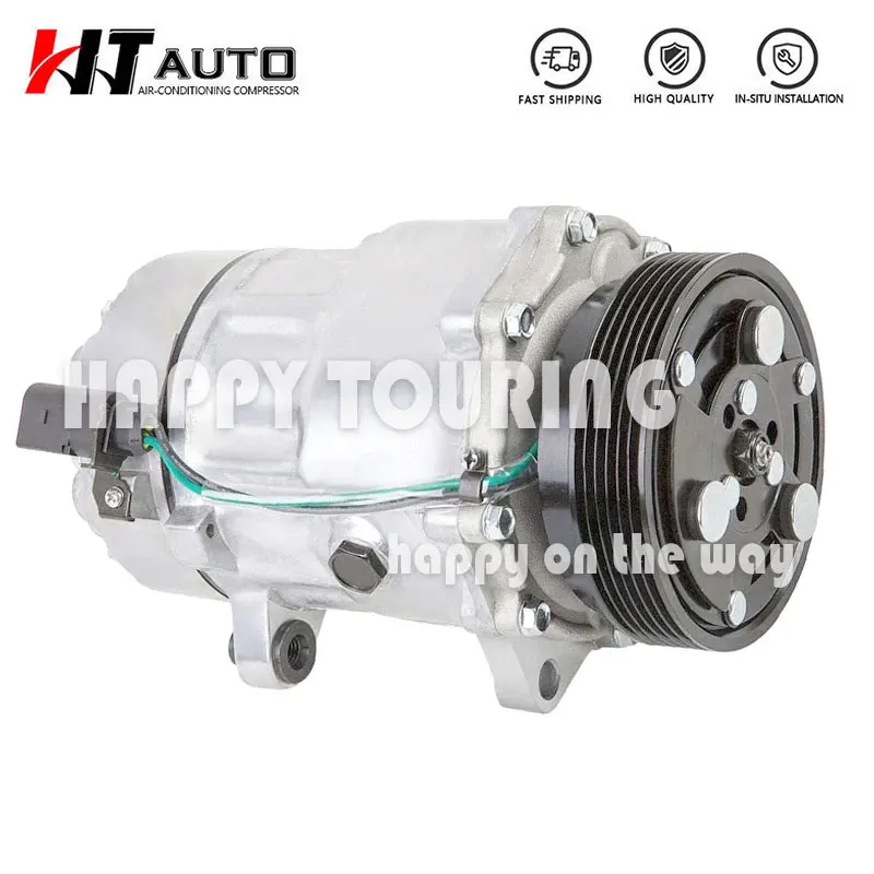 

SD7V16 AC Compressor for Vokswagen Golf Jetta2000 2001 2002 2003 2004 2005 1J0820803A 1J0820803F 1J0820803K 1JO820805 19193645