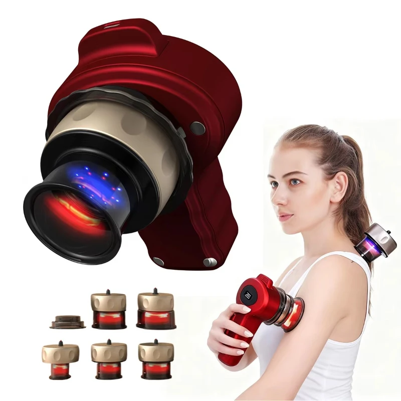 

2025 New Product Vacuum Cupping Therapy Machine Electric Cupping Therapy Massager Scraping Hijama Cupping