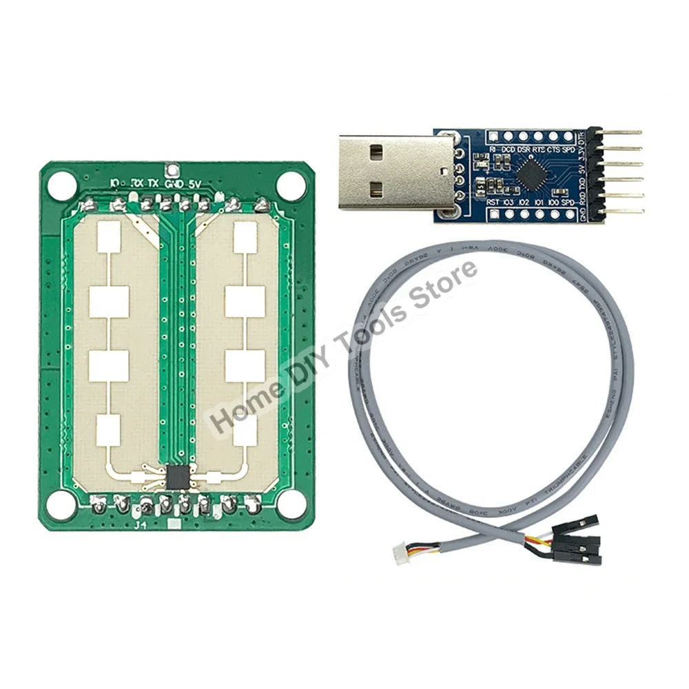 

HLK-LD303 24G Millimeter Wave Ranging Radar Sensor Module LD303 Smart Motion Sensor TTL Serial Output Distance