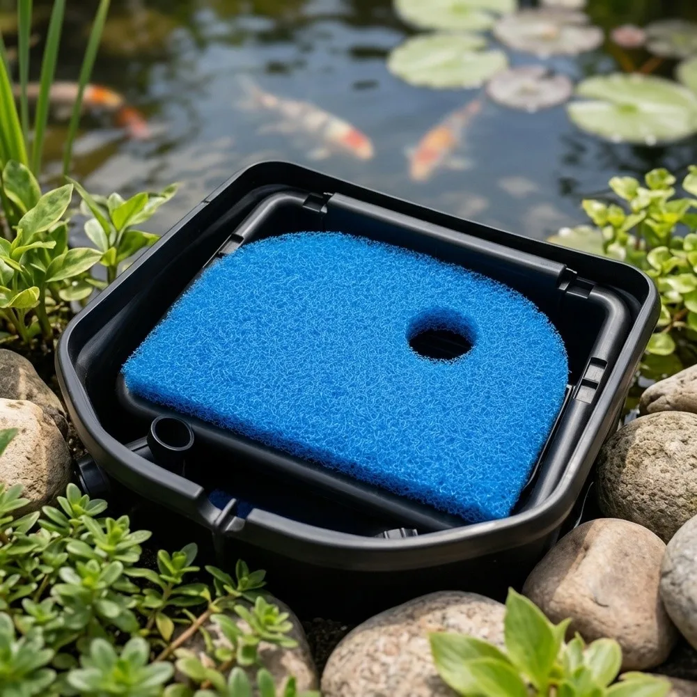 Biofilm-Optimized Filter Mat for Aquascape 56000 For Signature Series Pond Skimmers 6.0 8.0 1000 with Refined Pore Structure