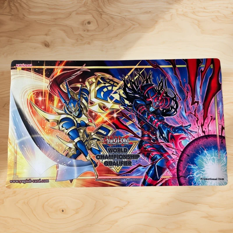 600x350mm Black Luster Soldier Trading Card Playmat Black Chaos The Ultimate Magical Swordsman Rubber Board Game Card Mat Toys