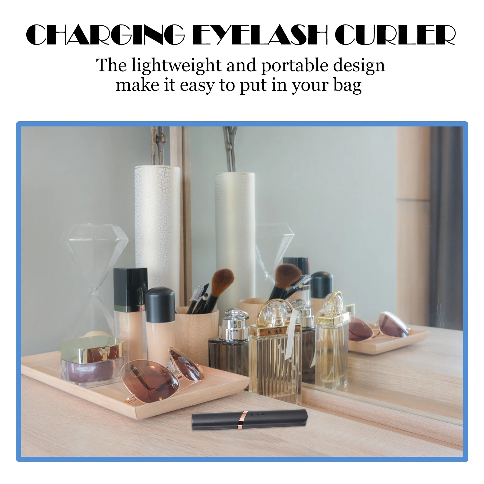

Usb Rechargeable Electric Eyelash Curler Heated Makeup Tool Professional Beauty Salon Supplies Temperature Control Anti-Scalding