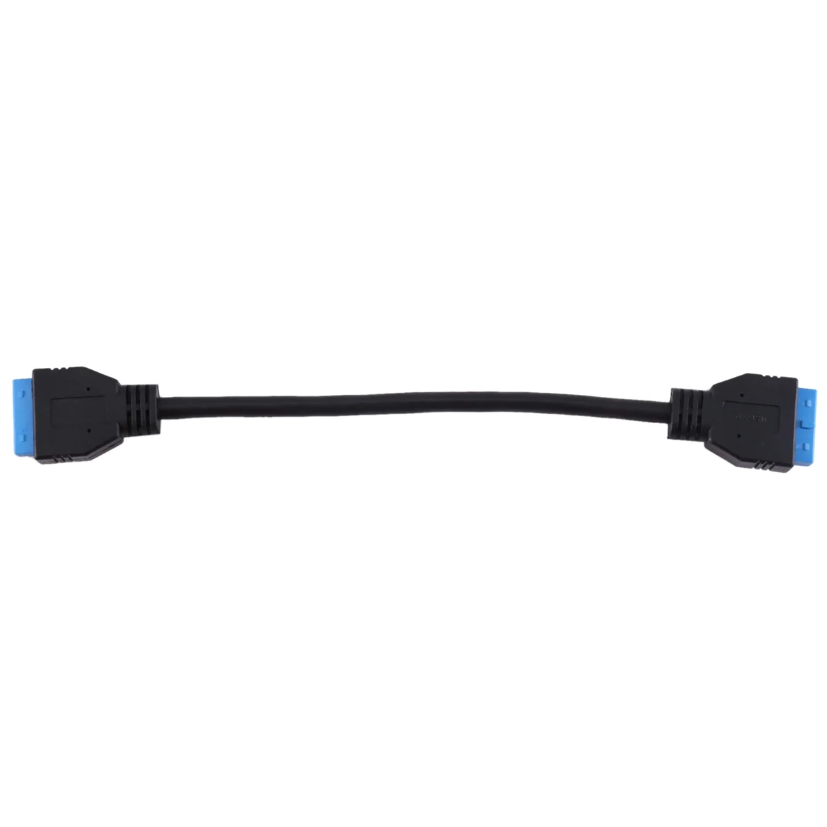 OUVU-USB 3.0 19PIN محور واحد إلى اثنين مع رقاقة وكابل وحدات تصميم USB 19PIN HUB اللوحة الأم 19PIN تمديد كابل 1 إلى 2