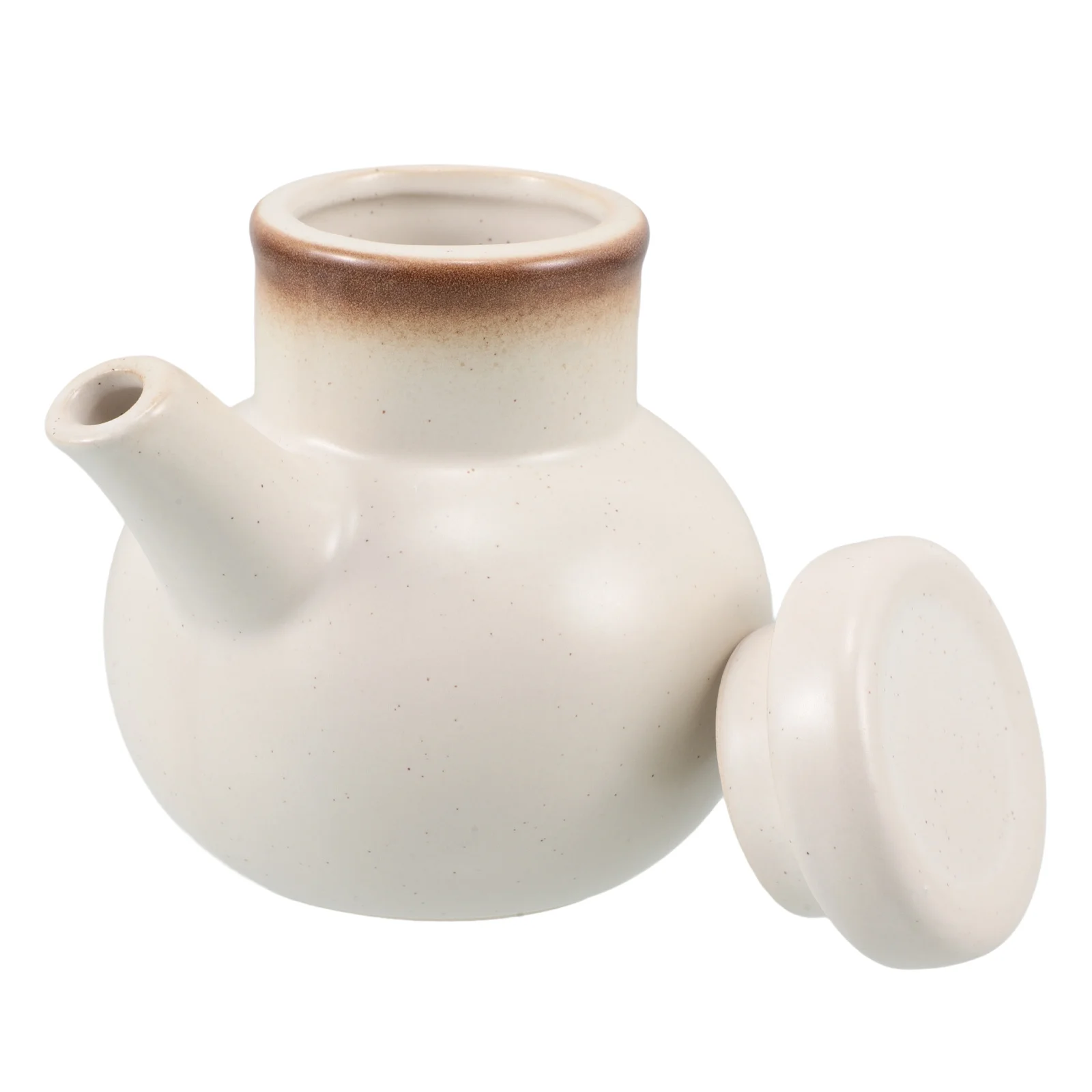

Ceramic Oil Dispenser Japanese Design Large Capacity Soy Sauce Vinegar Cooking Oil Bottle for Kitchen Soy Sauce Vinegar Bottle