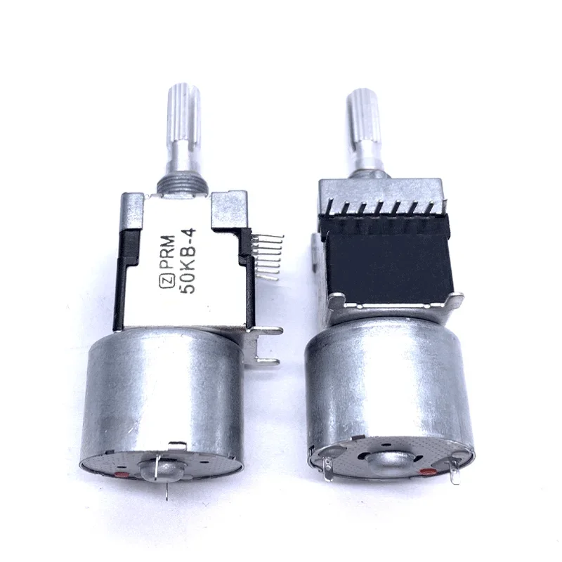 RK168 motor potentiometer dual B50K * 2 flower shaft 25MM amplifier motor drive volume potentiometer