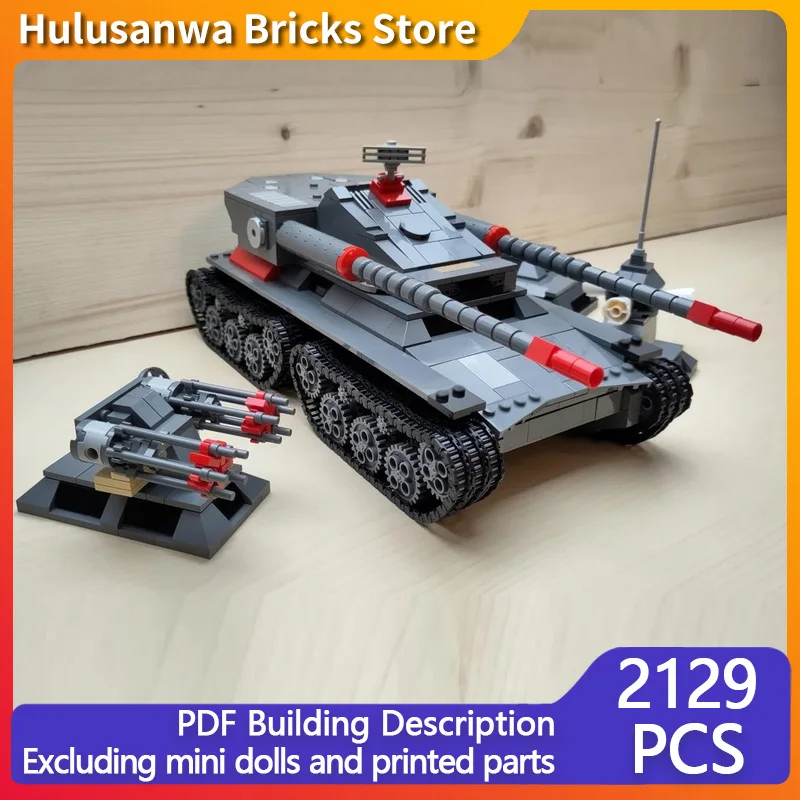 

Popular Game Model MOC Building Bricks Game Vehicle Heavy Tanks Modular Technology Gifts Holiday Assemble Children Toys Suit