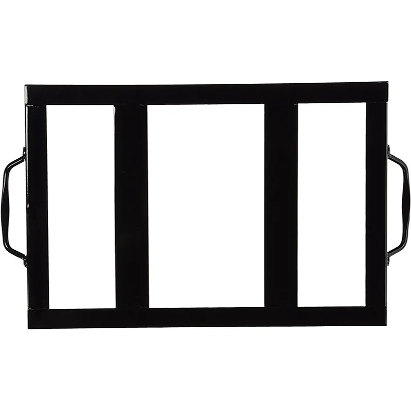 Hot Selling Black Enamel Salt Plate Rack Stainless Steel Restaurant Home Kitchen Outdoor Barbecue Tool Salt Plate