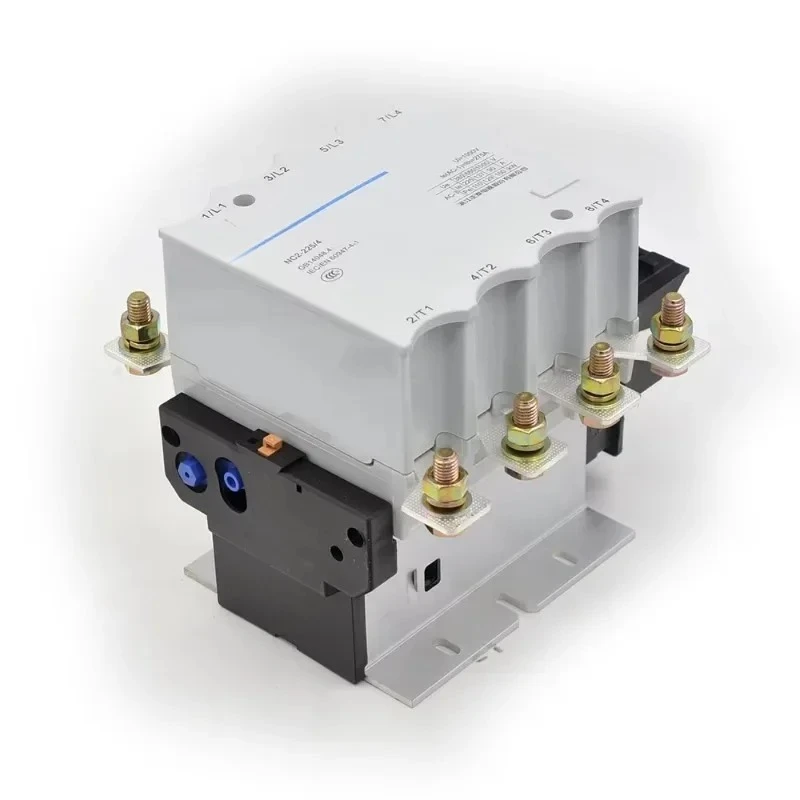 Contactores hechos en China Serie NC2 3P/4P 115A NC2-115 NC2-115/4 Contactor de CA de alimentación NC2-115 NC2-115/4 110V/127V/220V/380V