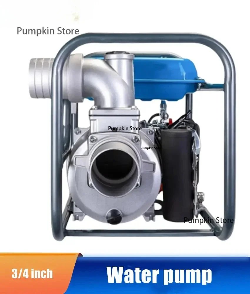 Pumping Machine for Agricultural Irrigation High-lift Gasoline Engine Water Pump Large Flow Self-priming Diesel Water Pump