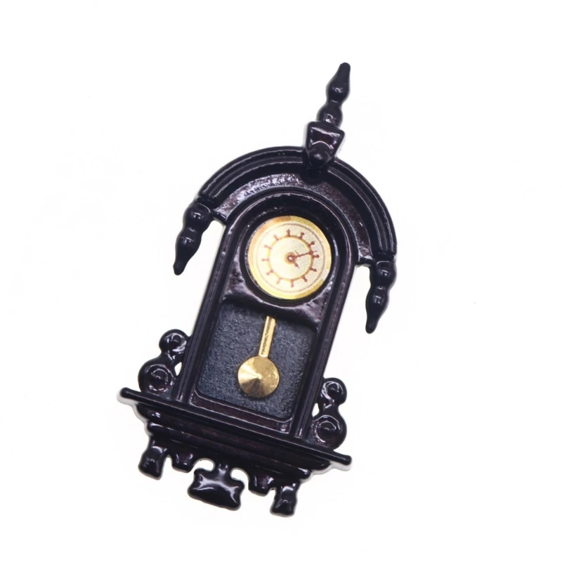 Miniature Interactive Clock ปรับ Vintage Design Metal Craft Project 15UB