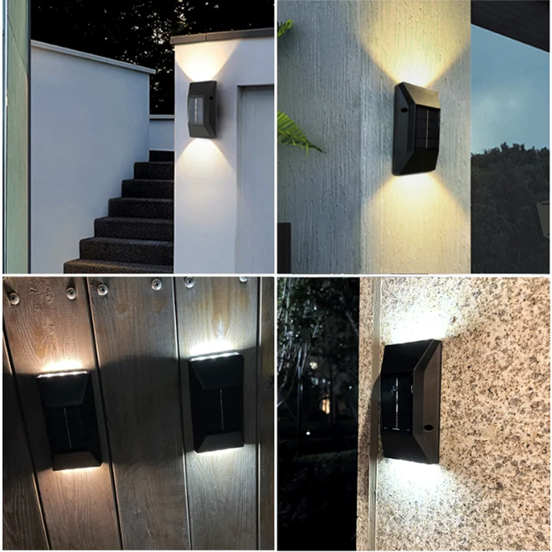 Lámparas Solares de Pared con - Up Lighting Decor reseña y precio