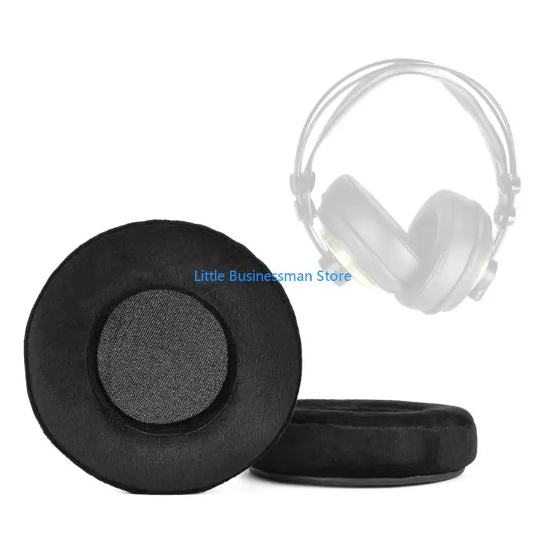 Ohrpolster aus weichem Stoff für Superlux HD681 HD668B HD672 Headsets, Ohrmuscheln M76A – Detail 10