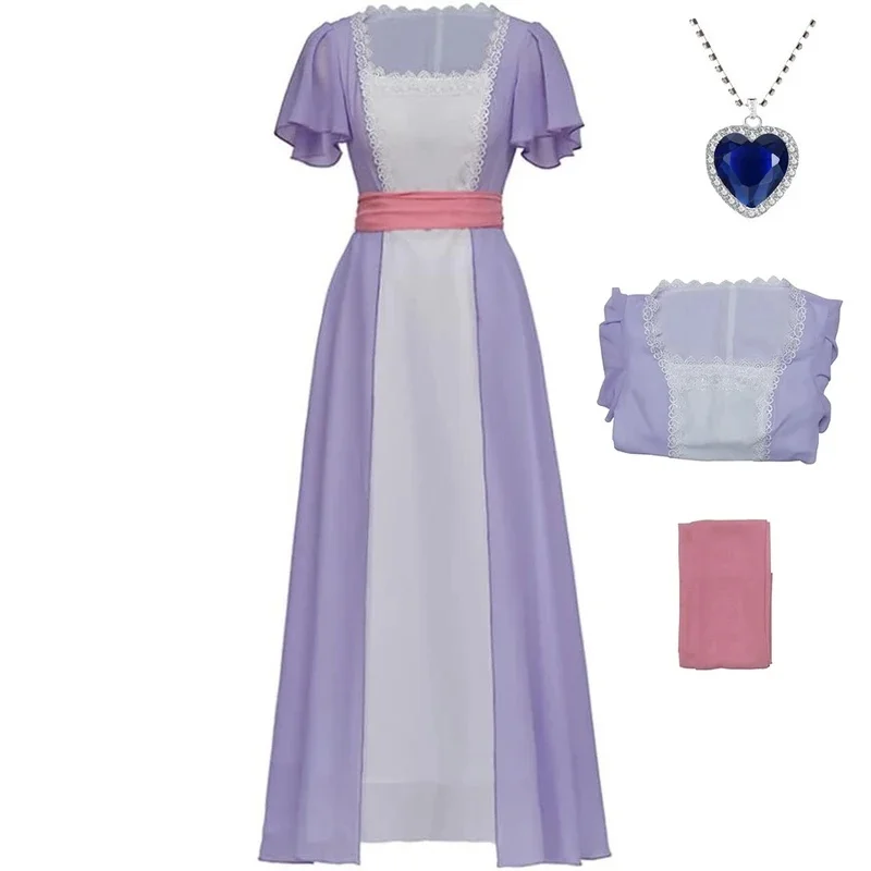 Vestido de cosplay de la película Titanic, con la temática de la rosa, vestido de noche de Bridgeton, inspirado en el corazón del mar, vestido de regente, disfraz para actuaciones teatrales. CHIOS.