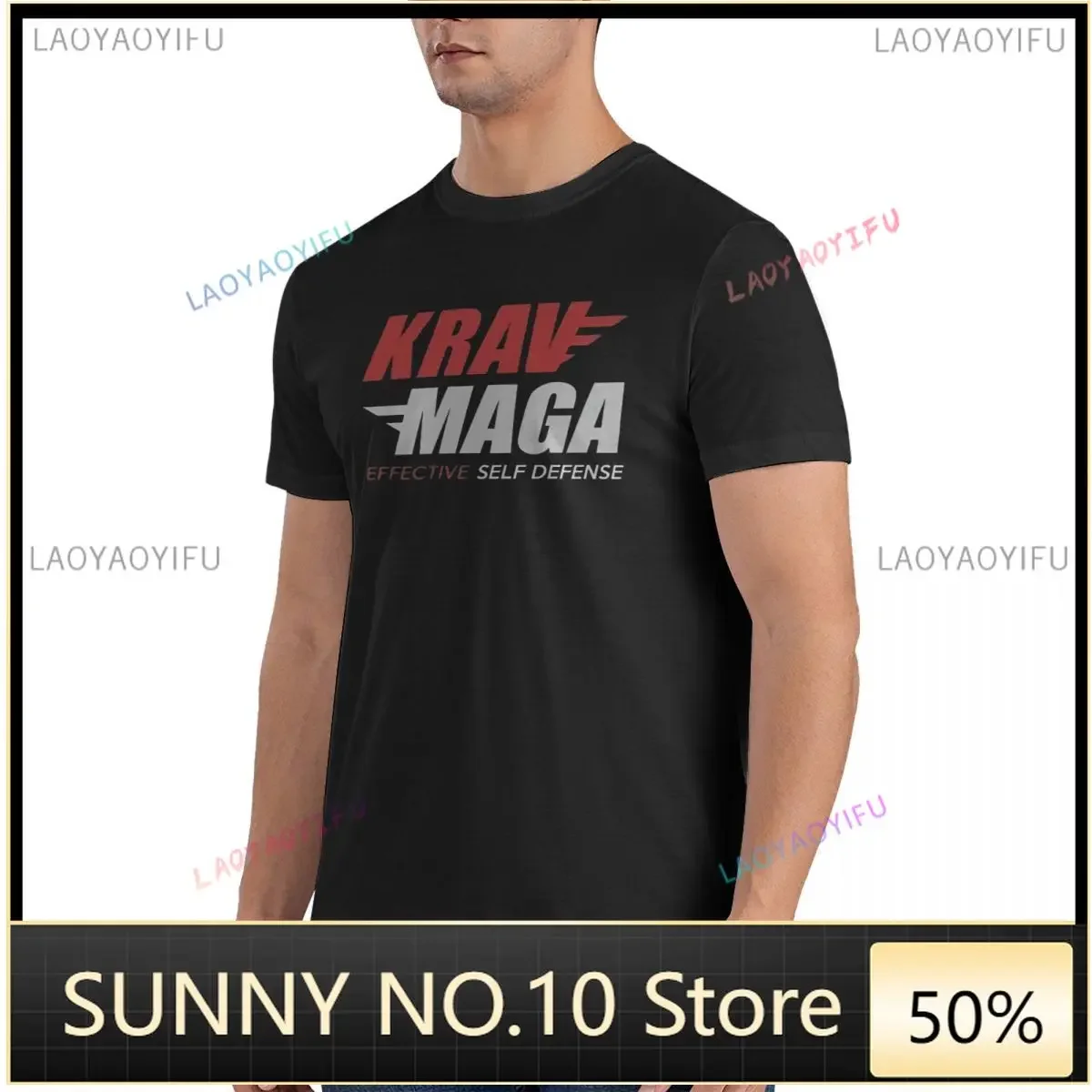 Geschenkidee - Krav Maga Effective Self Defense T-Shirt