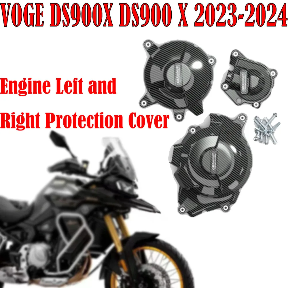 Fit VOGE Motorcycle DS900X DS900 X 2023-2024 Engine Left and Right Protection Cover Accessories